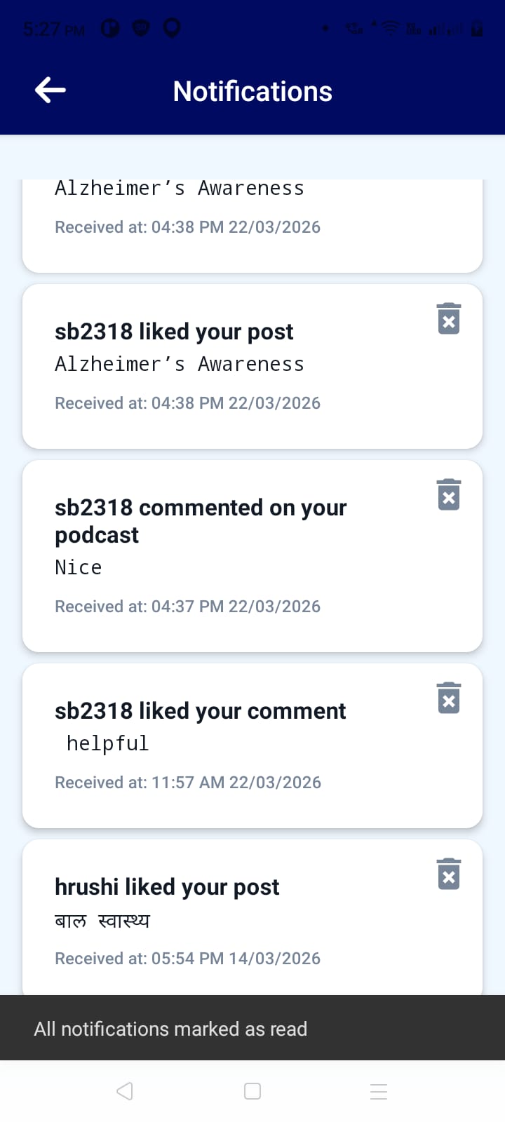 Notification